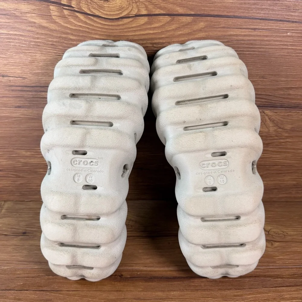 CROCS Echo Slide Sandals Women’s Size 10‎ Slip-On Shoes